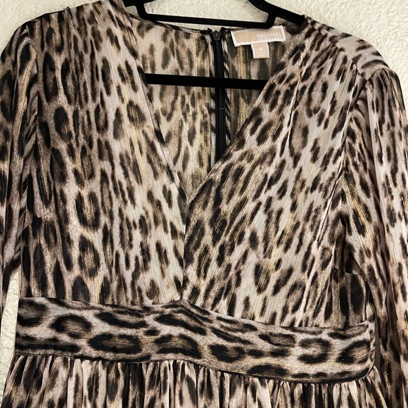 Michael Kors Leopard print dress 🎄 Holiday Sale ✨ - Picture 3 of 9